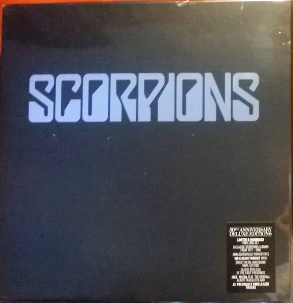 Scorpions — 50th Anniversary Deluxe Editions (Vinyl Boxset) cover