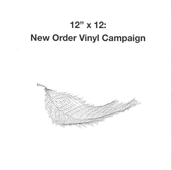 New Order — 12" X 12: New Order Vinyl Campaign cover