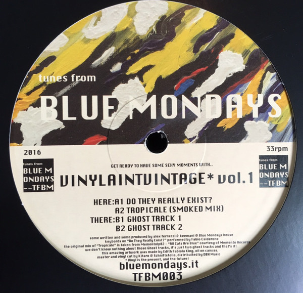 Blue Mondays — Vinyl Aint Vintage Vol.1 cover