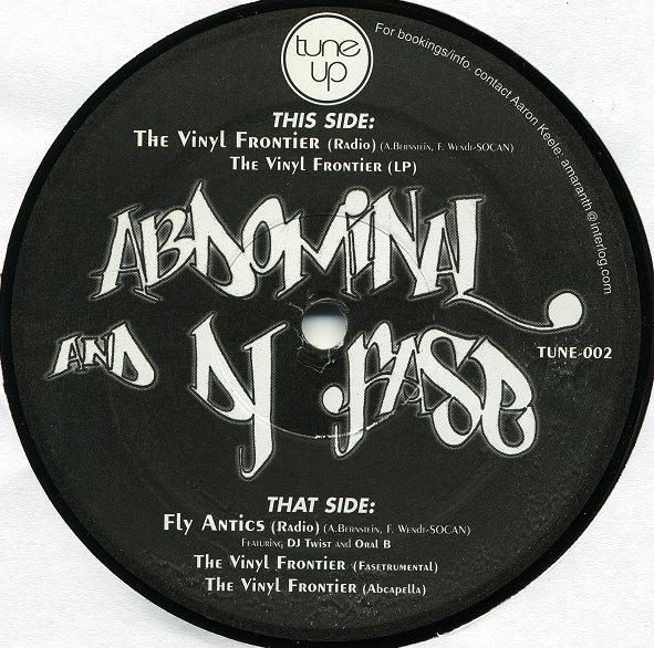 Abdominal & DJ Fase — The Vinyl Frontier / Fly Antics cover