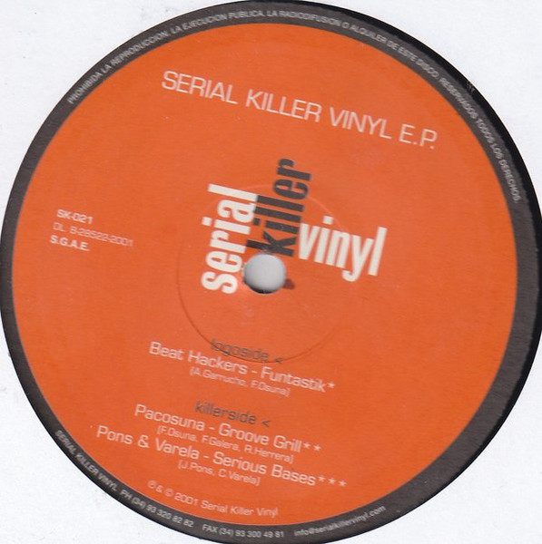 Various — Serial Killer Vinyl EP cover
