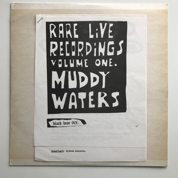 Muddy Waters — Rare Live Recordings Volume One cover