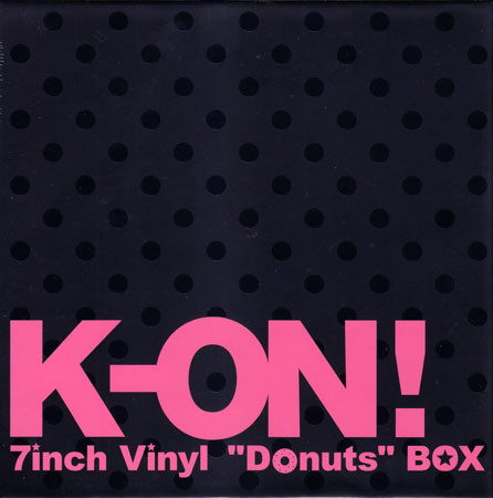 Ho-kago Tea Time — K-On! 7inch Vinyl "Donuts" Box cover